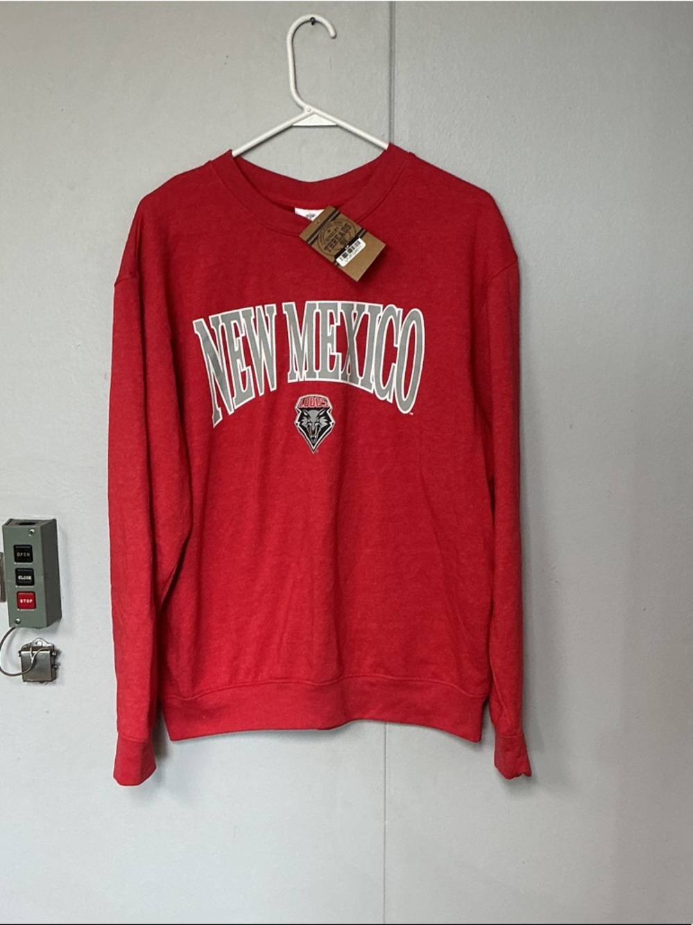 Rivalry Threads New Mexico Lobos Crewneck Sweatshirt